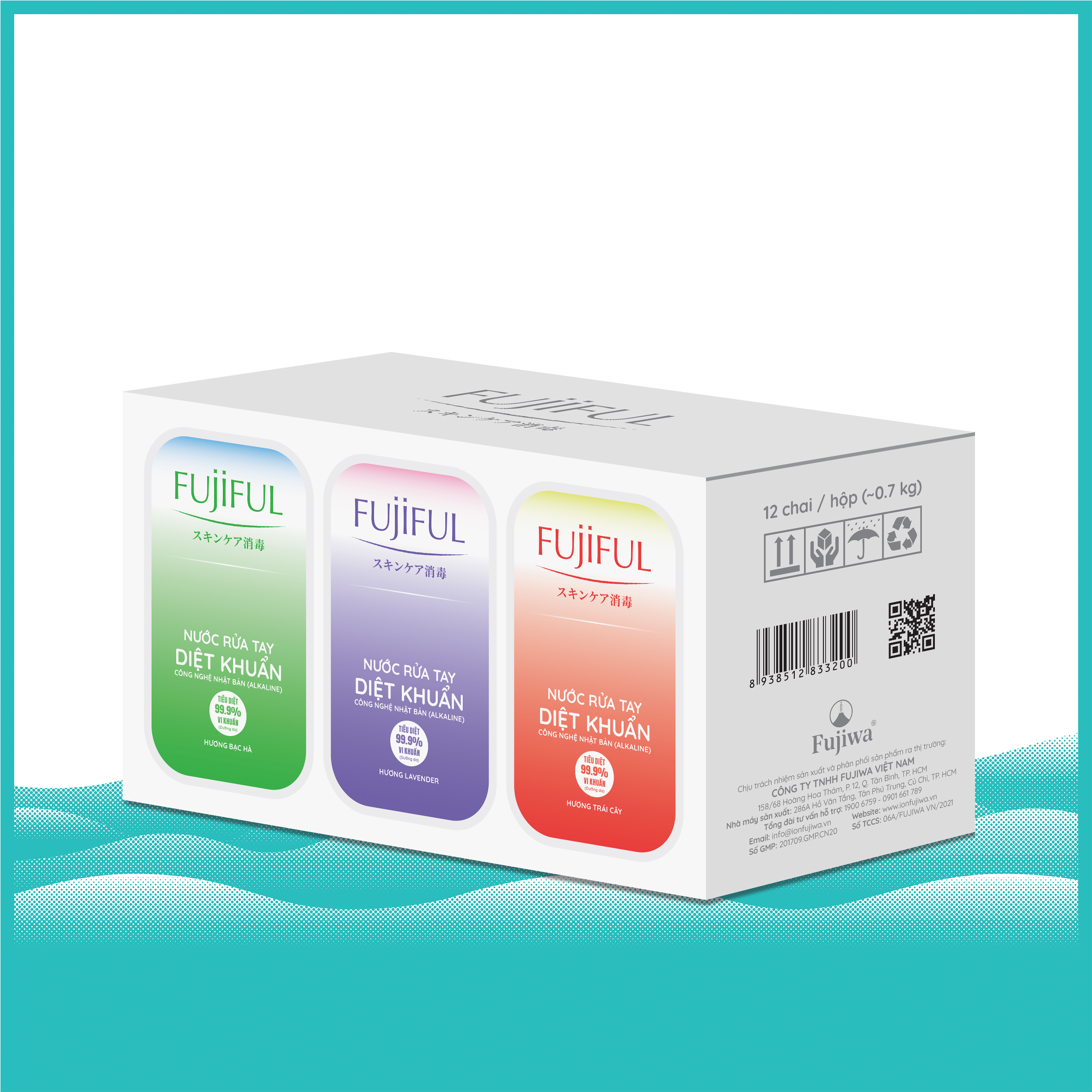 NƯỚC XỊT RỬA TAY DIỆT KHUẨN DƯỠNG DA FUJIFUL